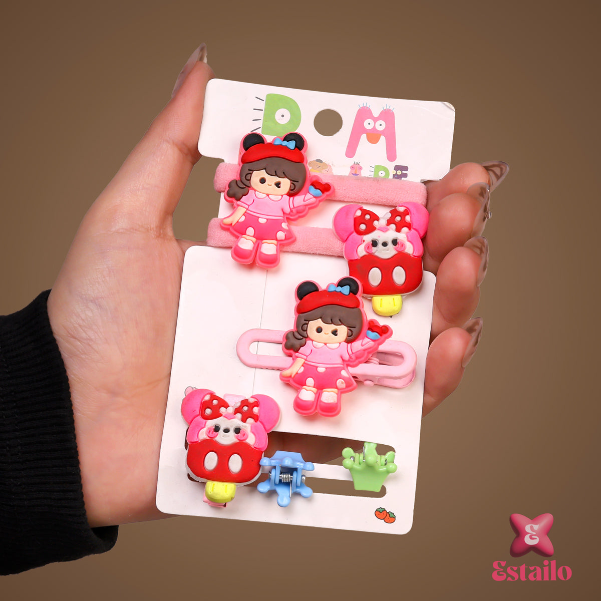 Little Diva Doll Hair Clip Set