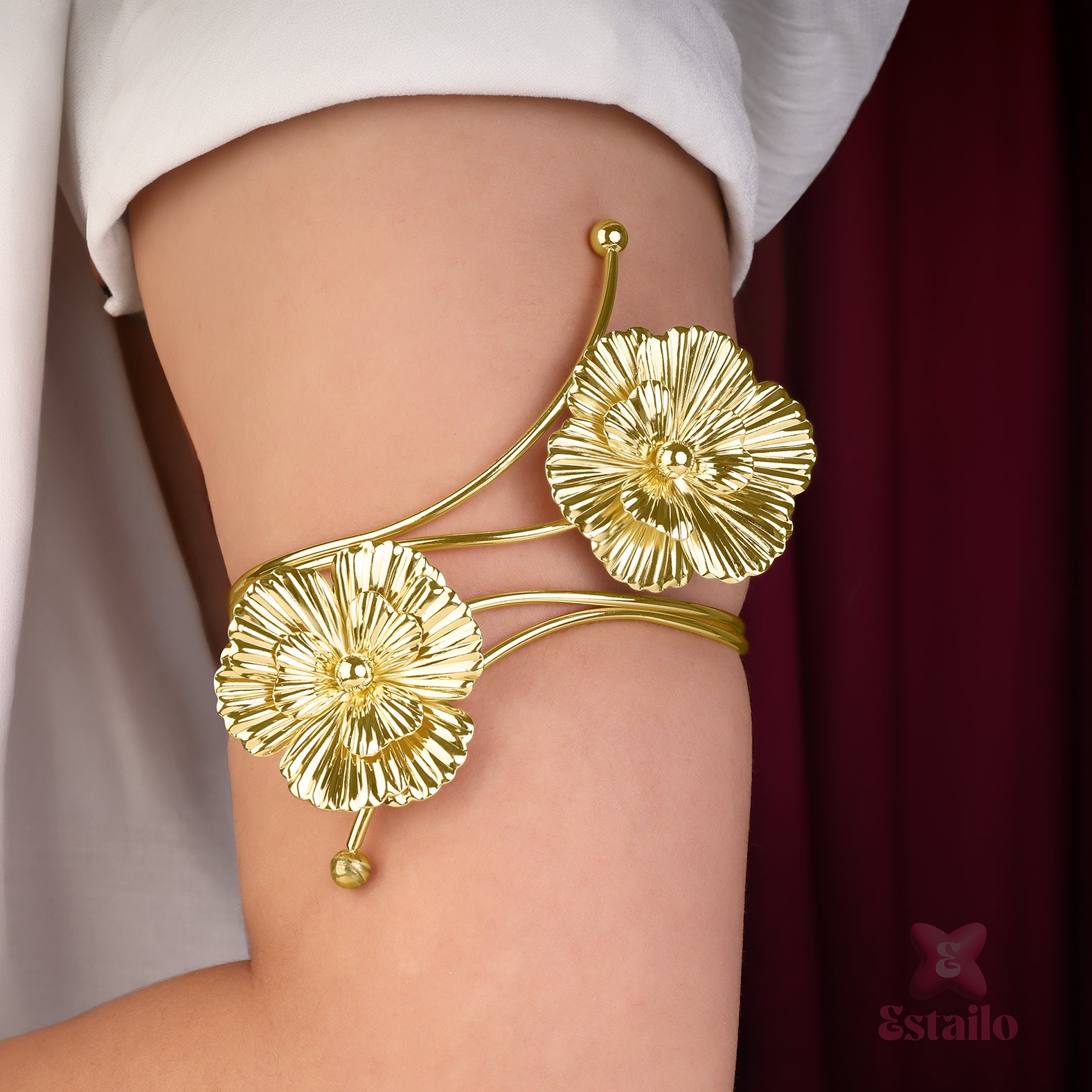 Aurelian Bloom Arm Cuff