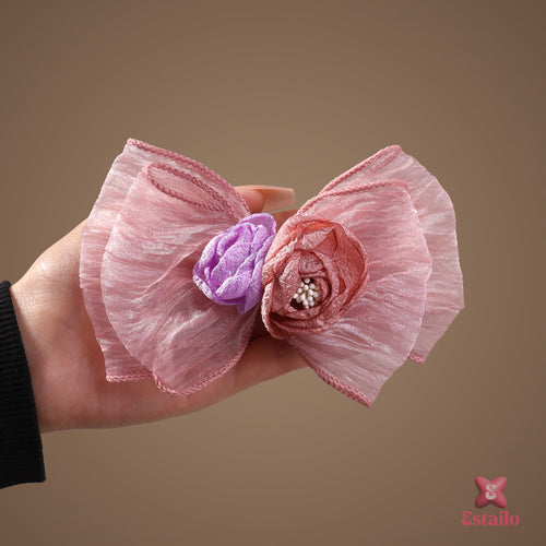 Ethereal Ribbon Bow Hair Clip