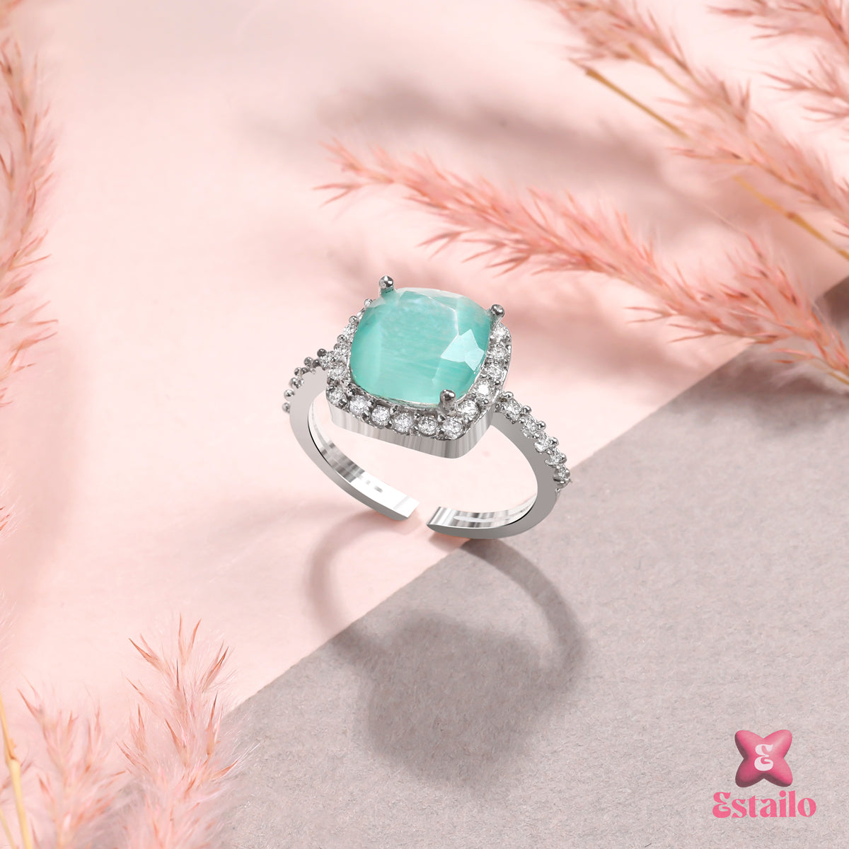 Sparkle Glow Stone Ring