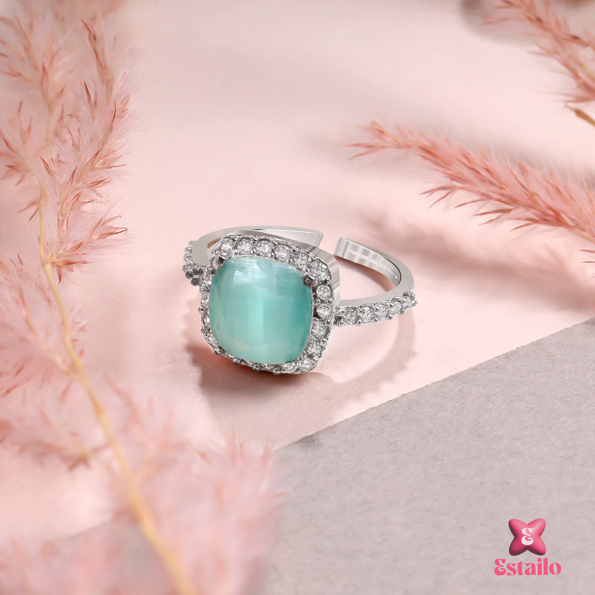 Sparkle Glow Stone Ring