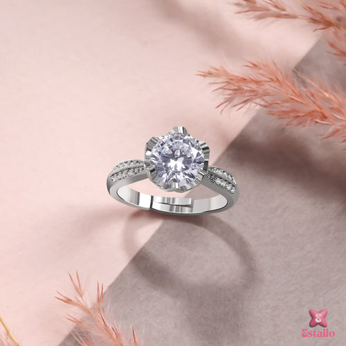 Sparkle & Swirl Ring