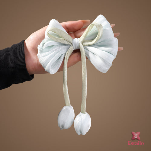 Mint Dream Bow Hair Clip