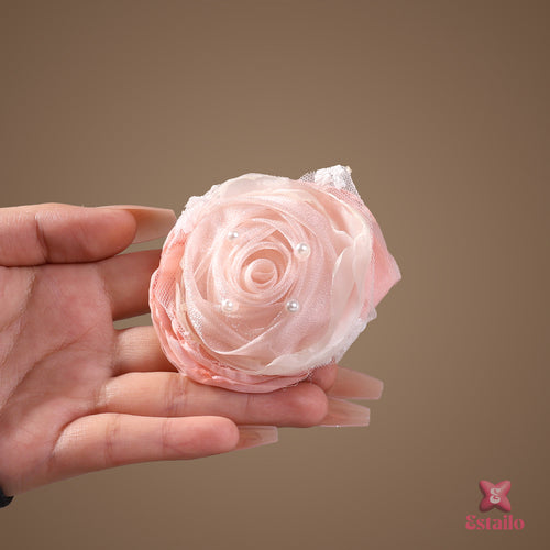 Pink Rose Clips