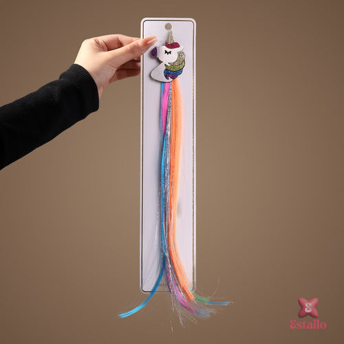 Unicorn Rainbow Hair Clip