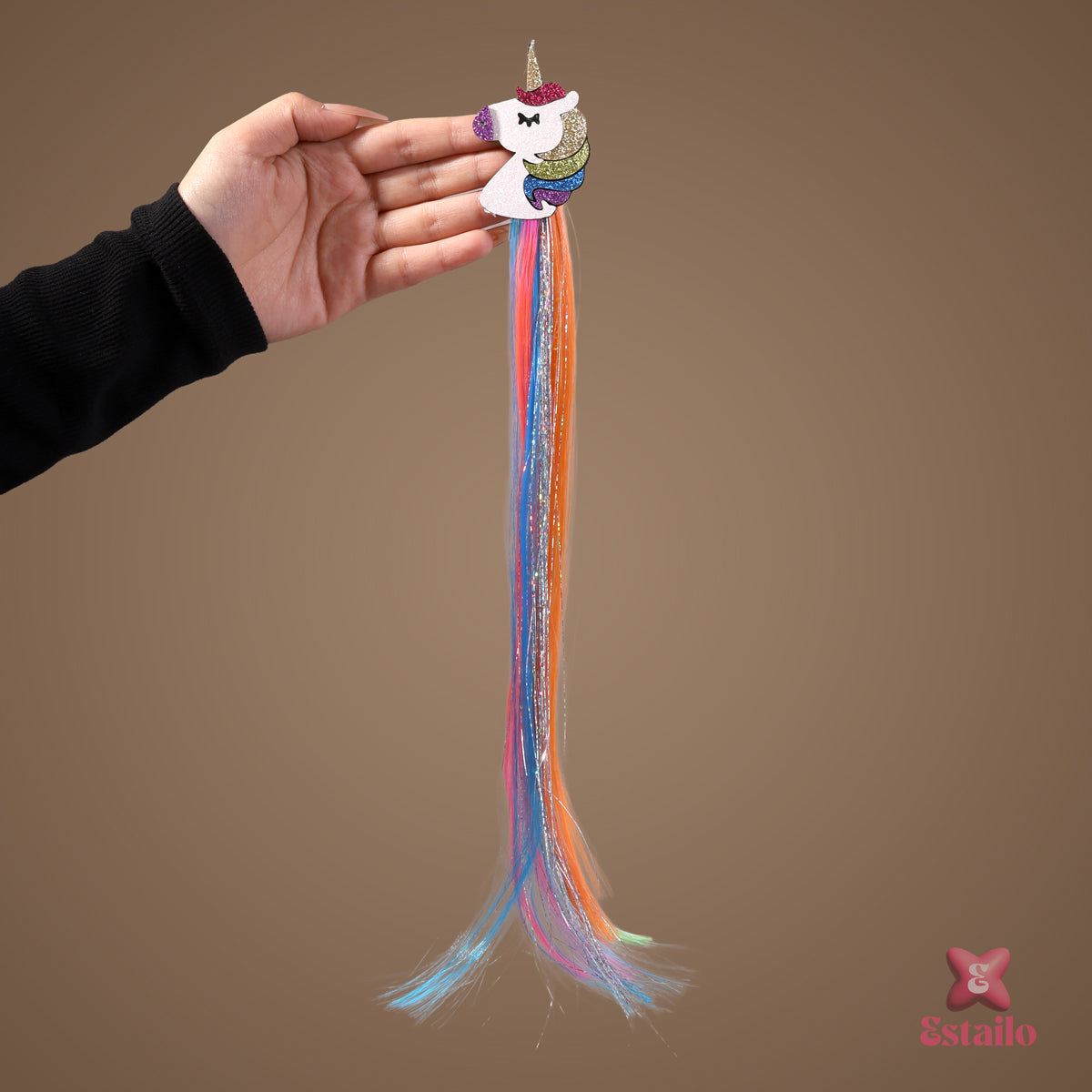 Unicorn Rainbow Hair Clip