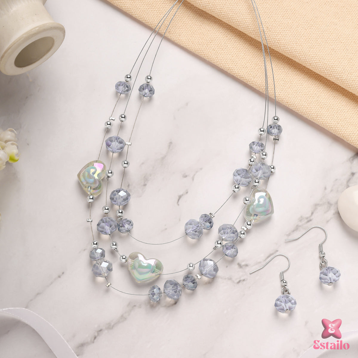 Ocean Blue Crystal Set