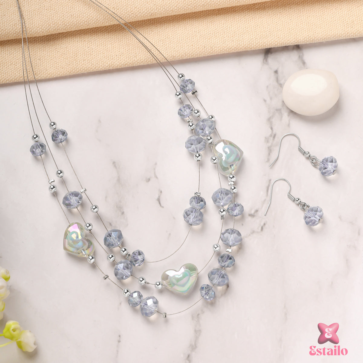 Ocean Blue Crystal Set