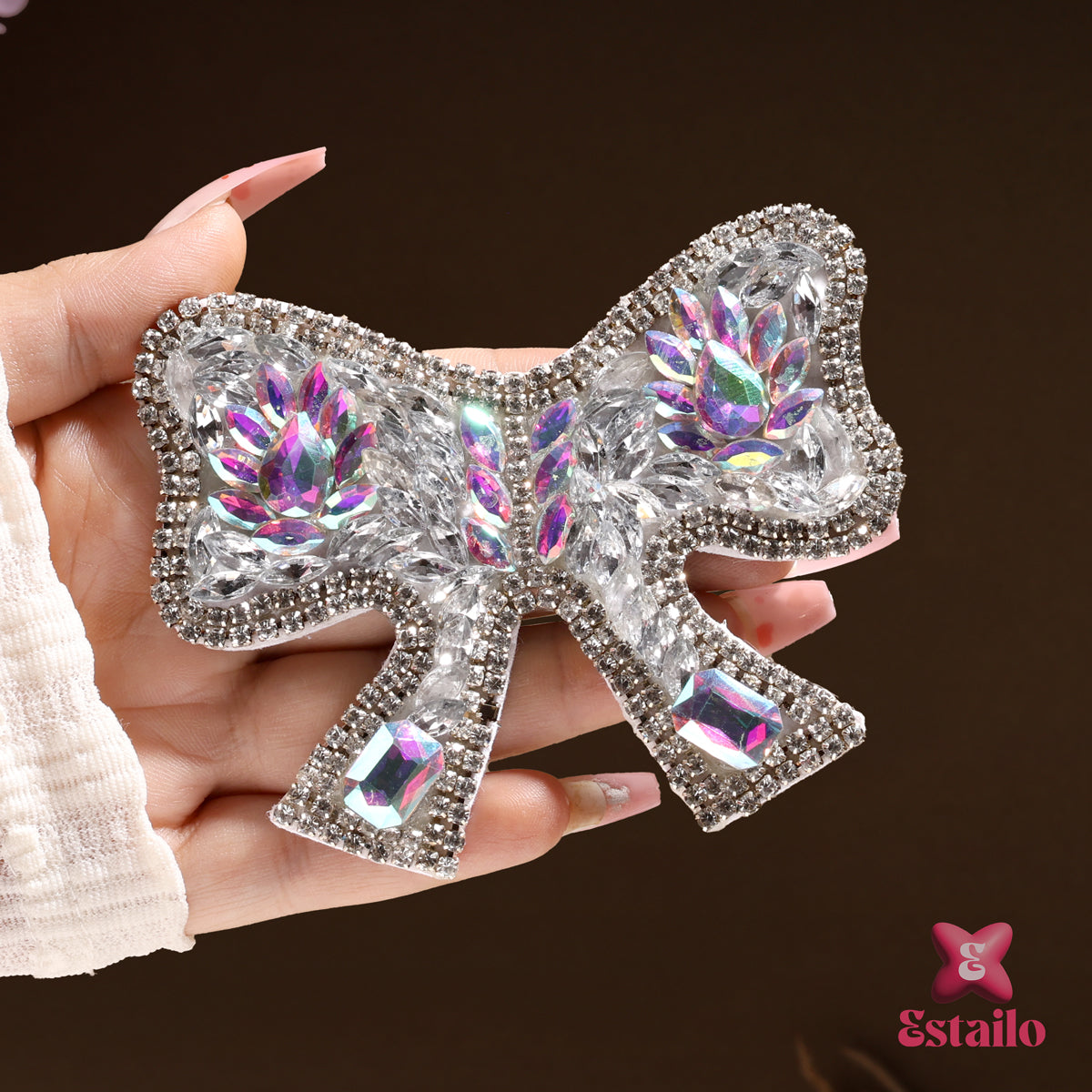 Embellished  Bow Clip