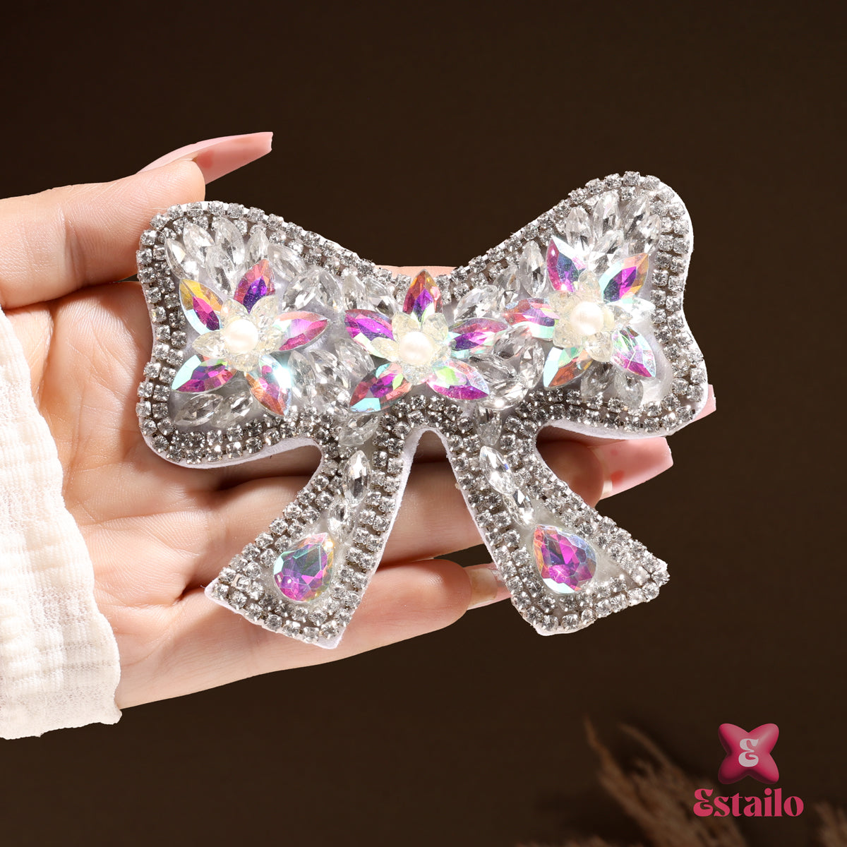Twirls Bow Clip