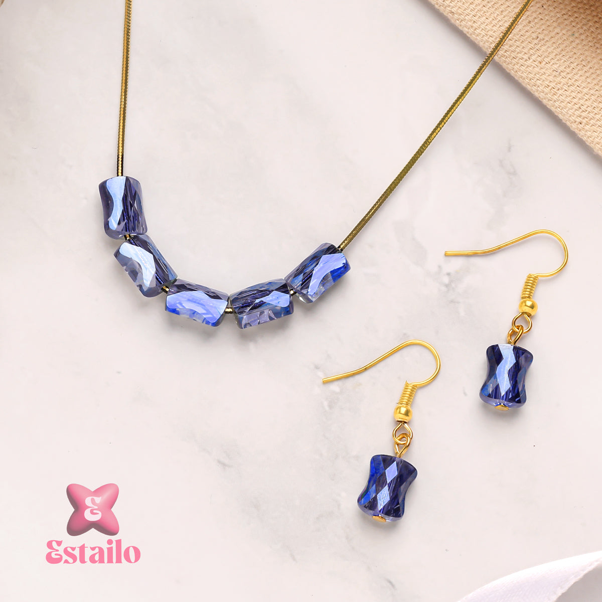 Midnight Sparkle Necklace Set