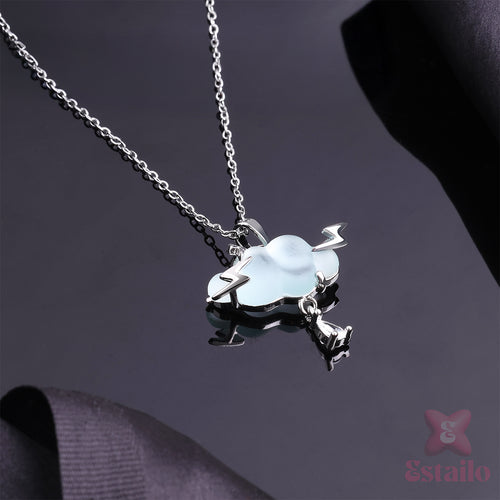 Storm Cloud Necklace