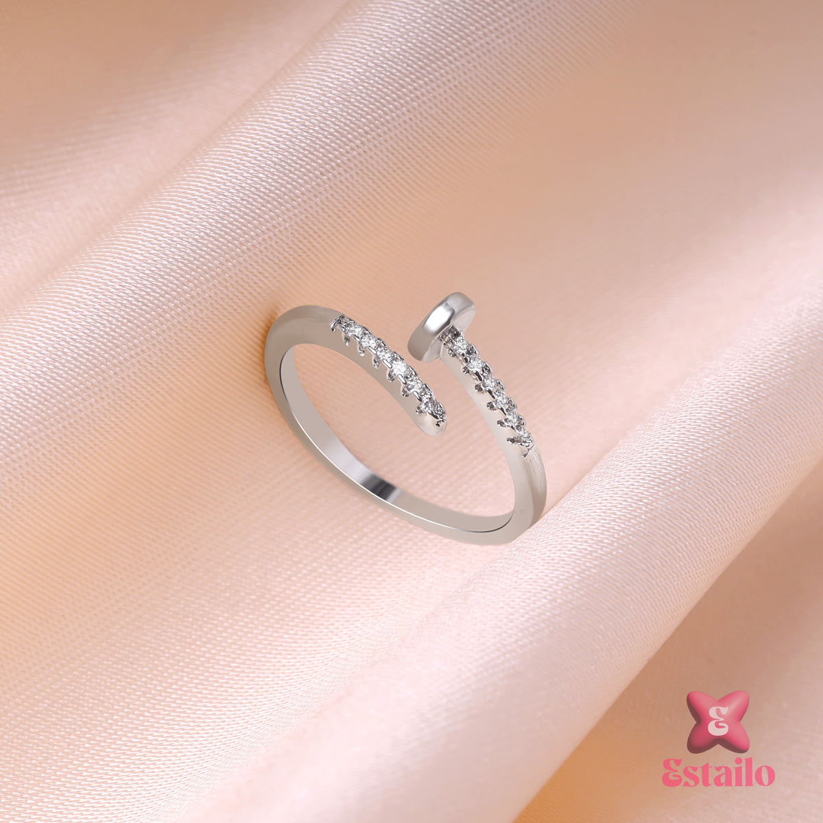 Spike & Sparkle Ring