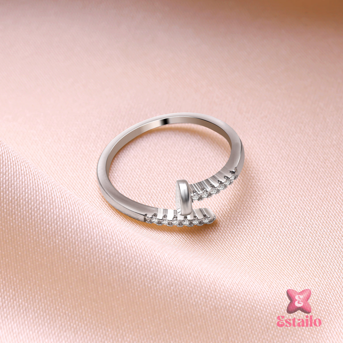 Spike & Sparkle Ring