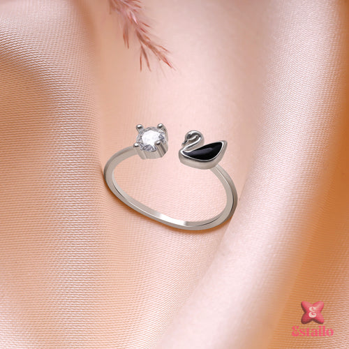Black Swan Ring