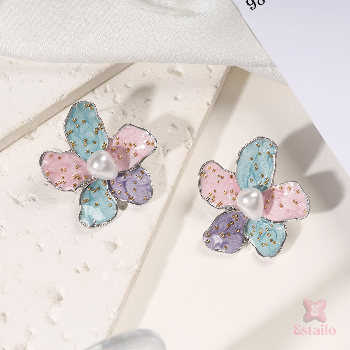 Luminous Lilies Earrings