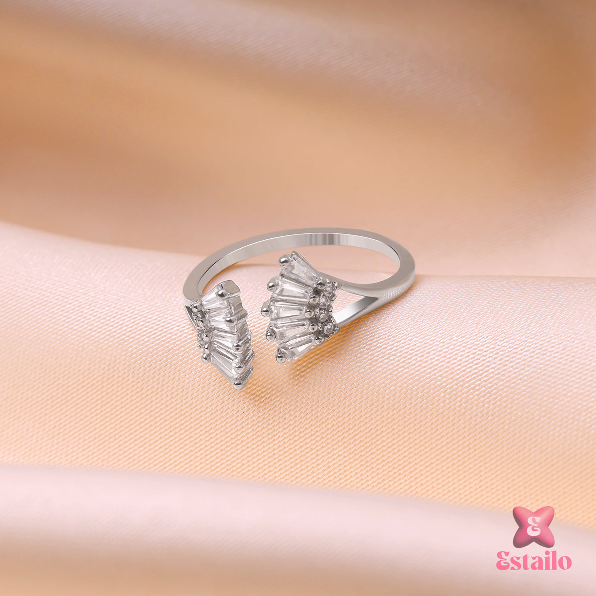 Gilded Feather Ring