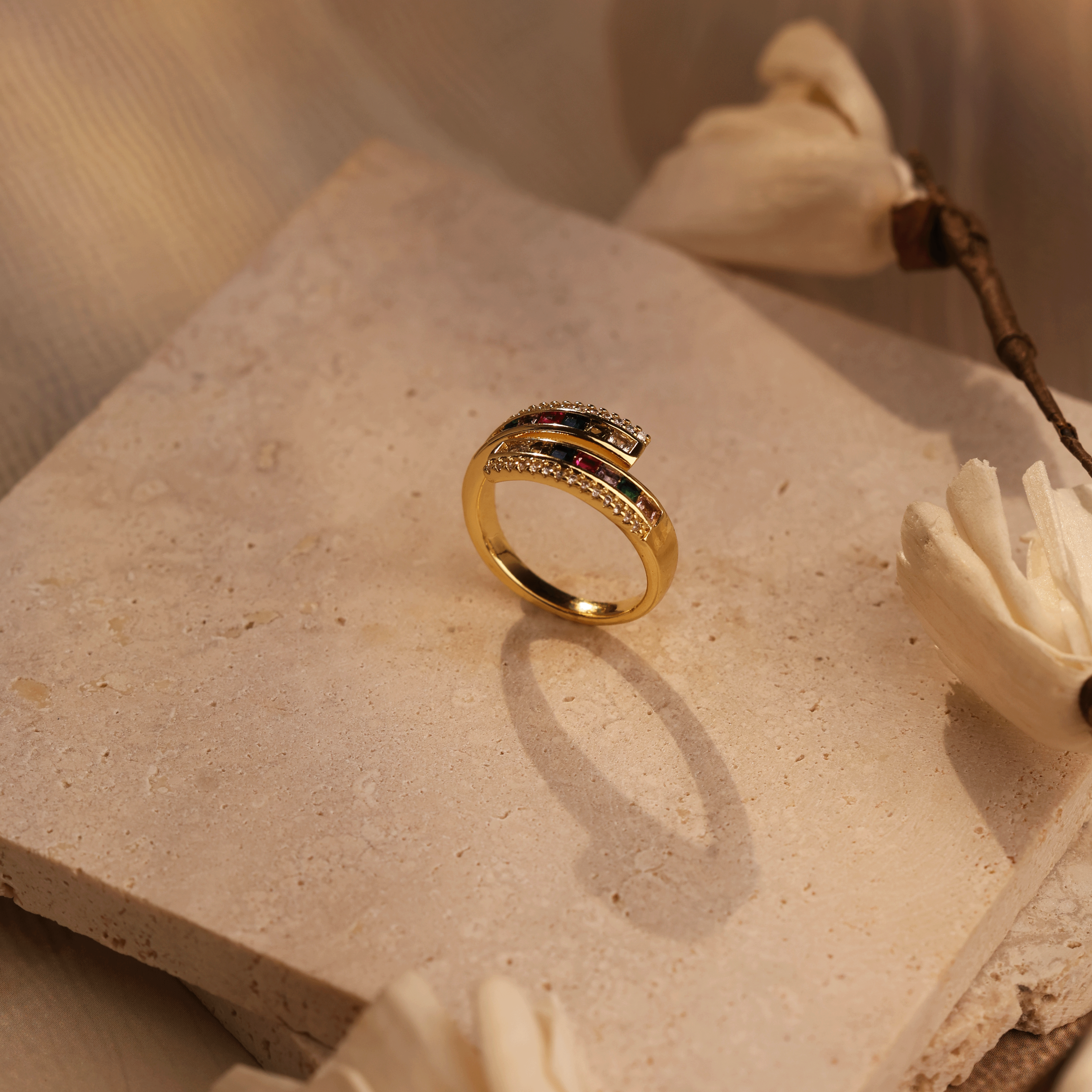 Dazzling Dainty Rings