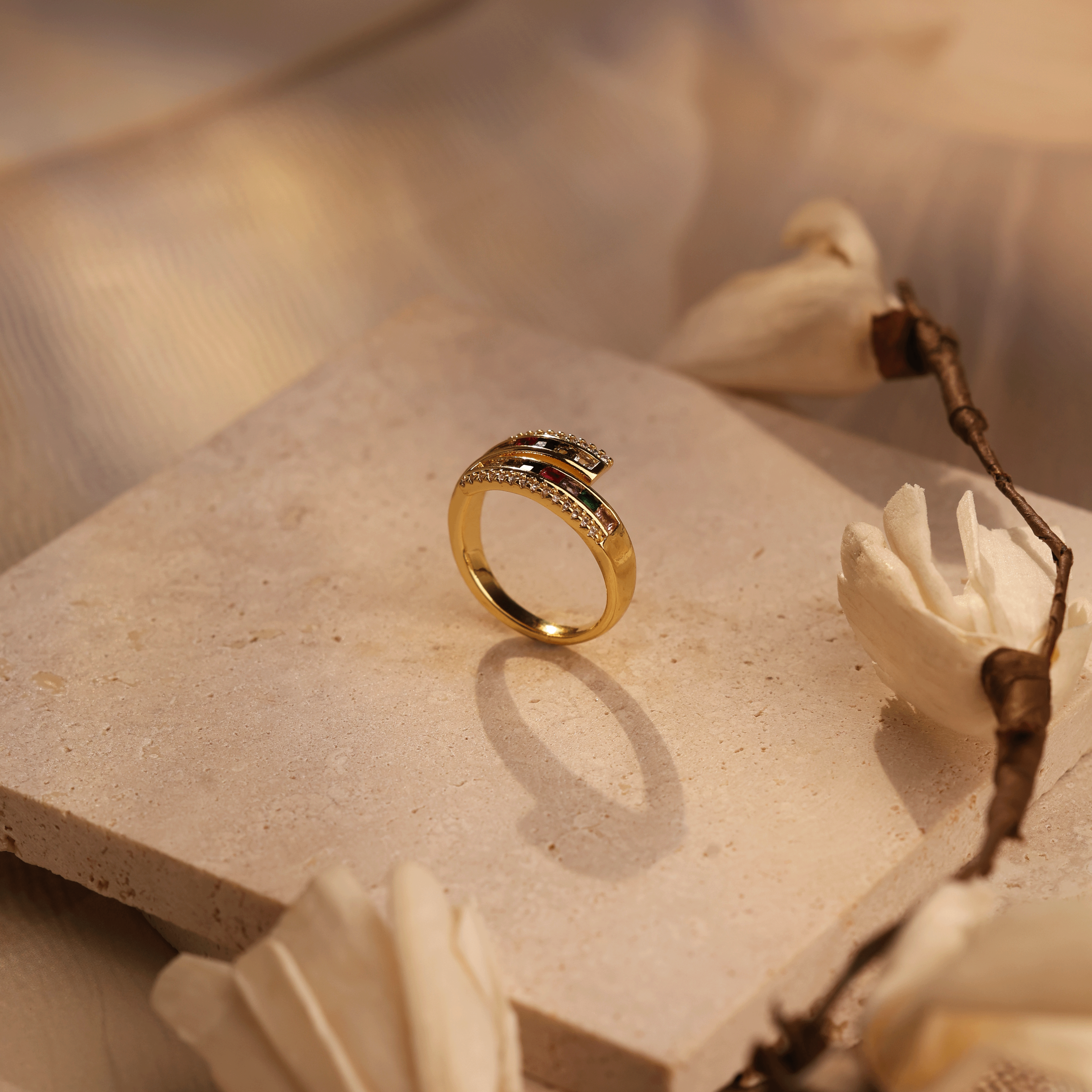 Dazzling Dainty Rings