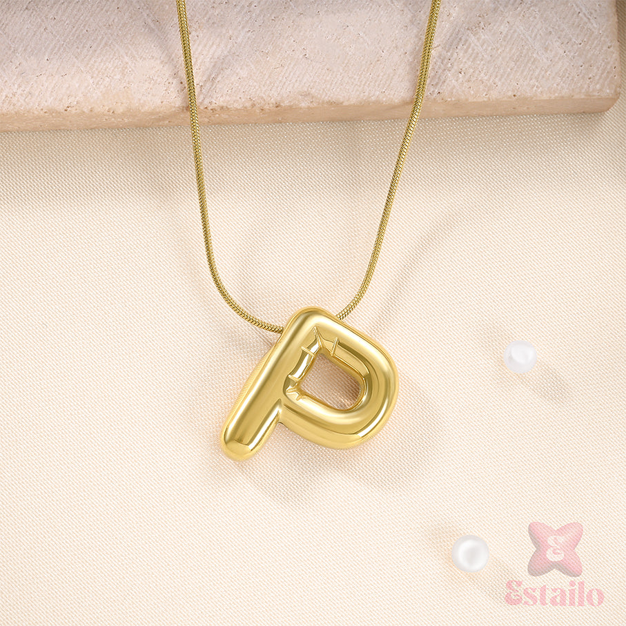 P' love Letter Necklace