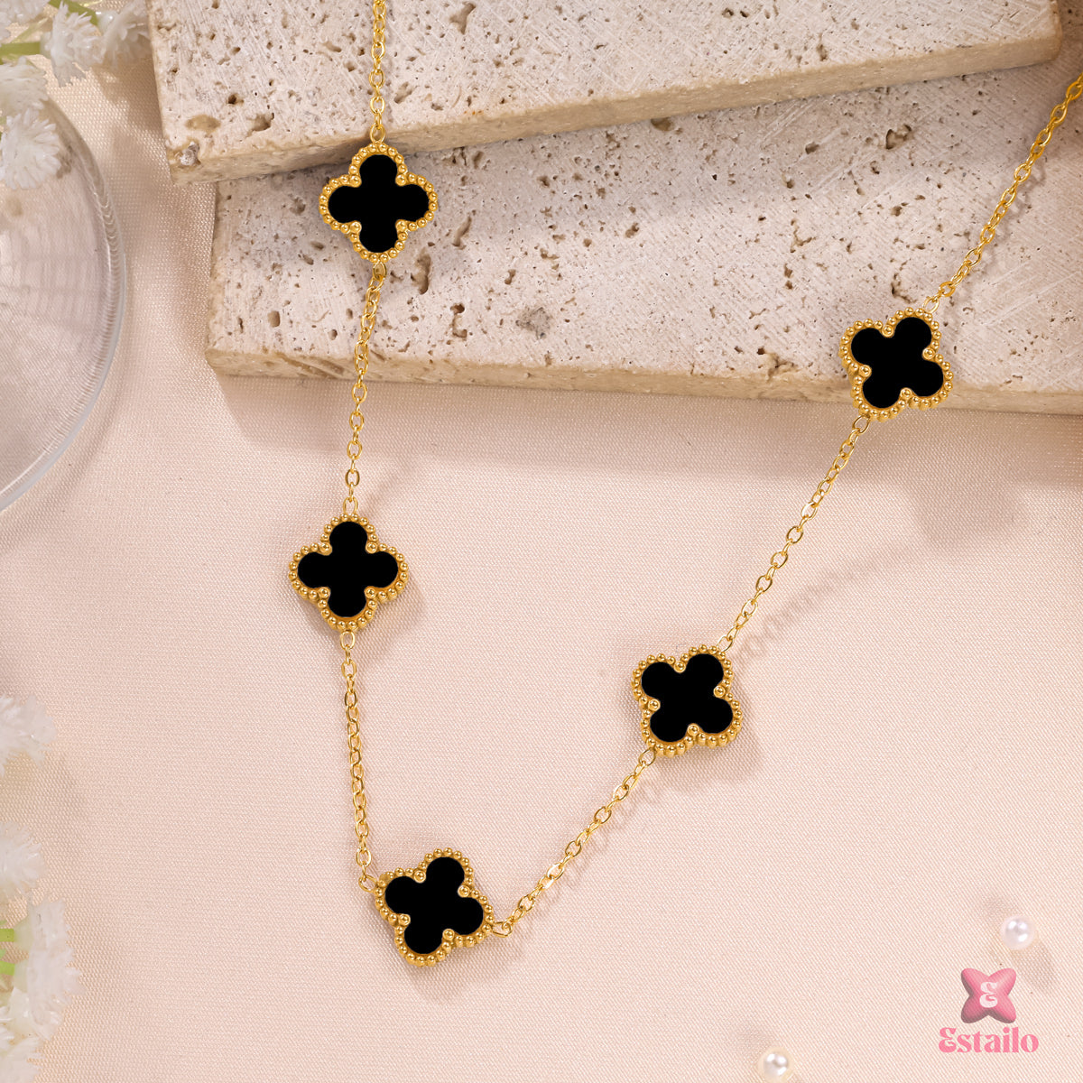 Clover Necklace(Worn in 2 way)
