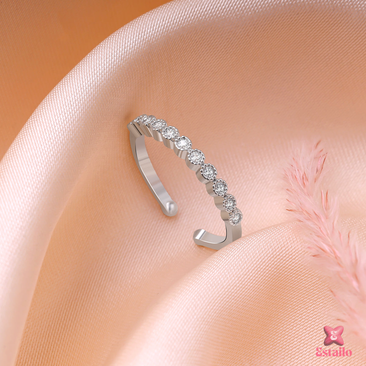 Silver Glimmer Ring