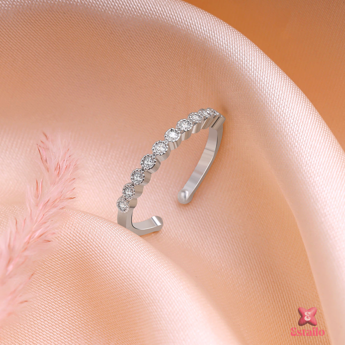 Silver Glimmer Ring