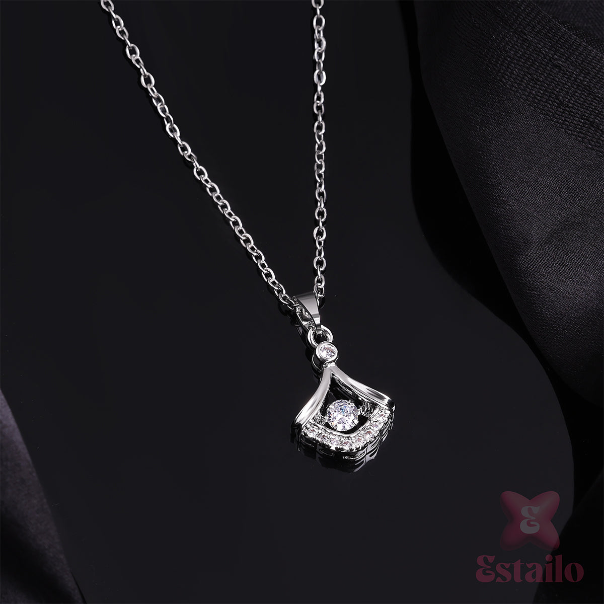 Crystal Cascade Necklace
