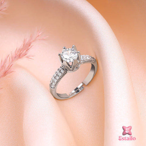 Glimmering Stone Ring