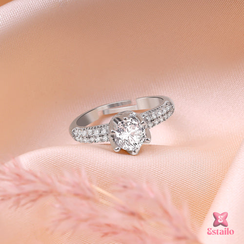 Glimmering Stone Ring