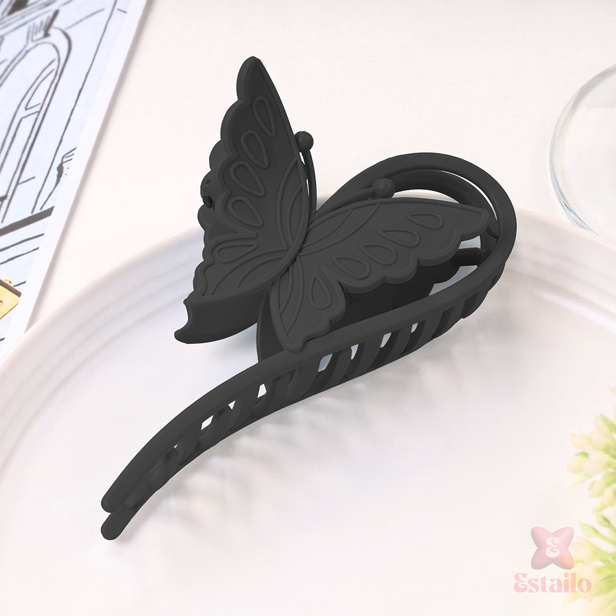 Matte Mauve Butterfly Claw (pack of 1)