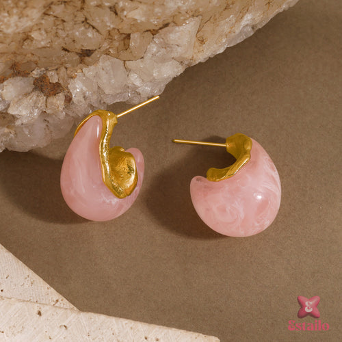Rosewater Drops Earring