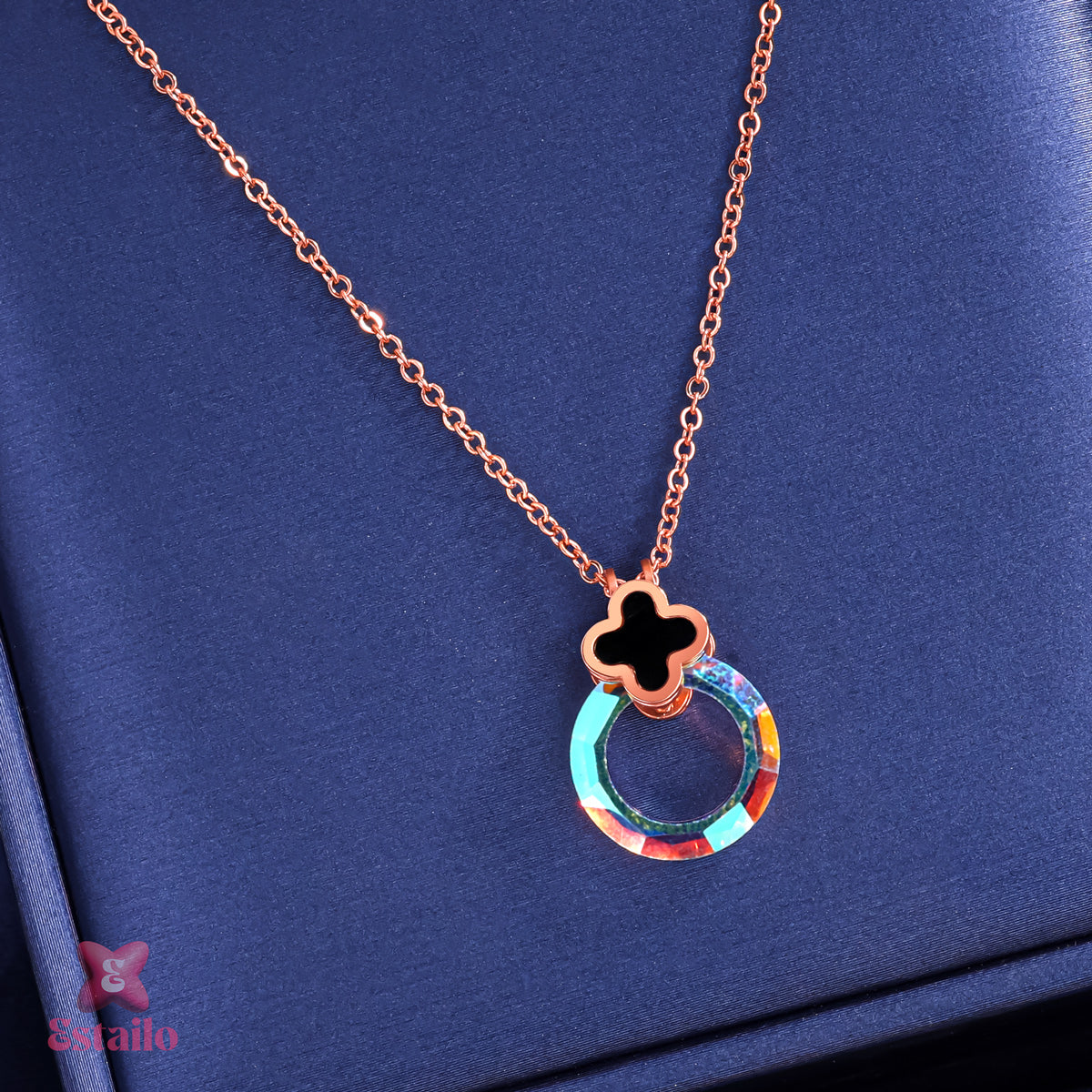 Prism Halo Necklace