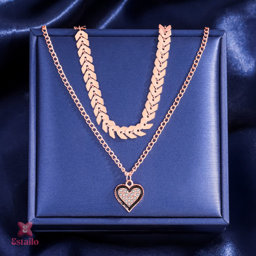 Elite Gold Chunky Necklace