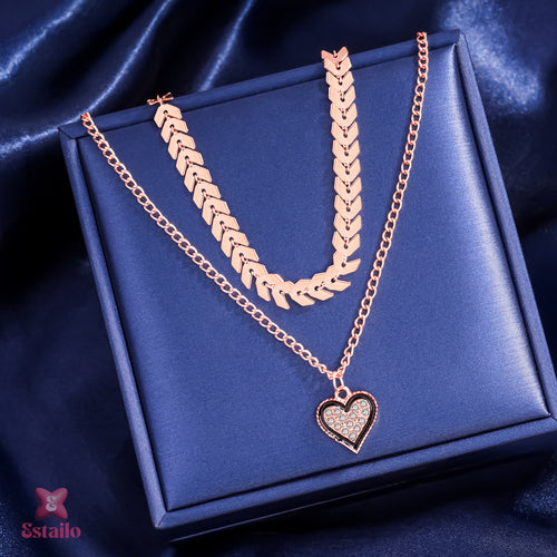 Elite Gold Chunky Necklace