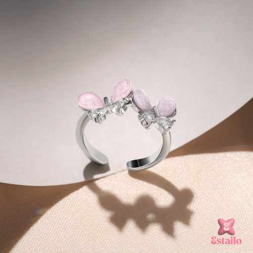 Fluttering Heart Ring