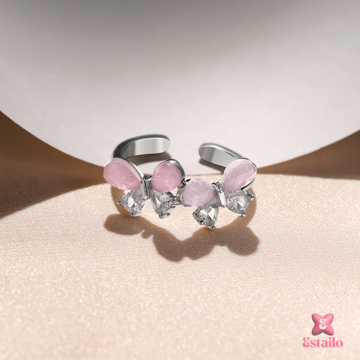 Fluttering Heart Ring