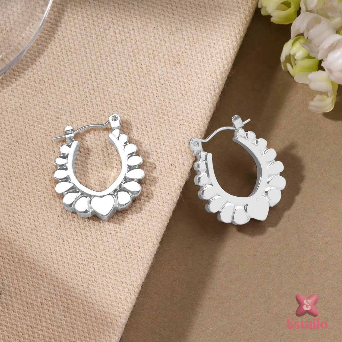 Hollow Gypsy Creole Hoop Earrings