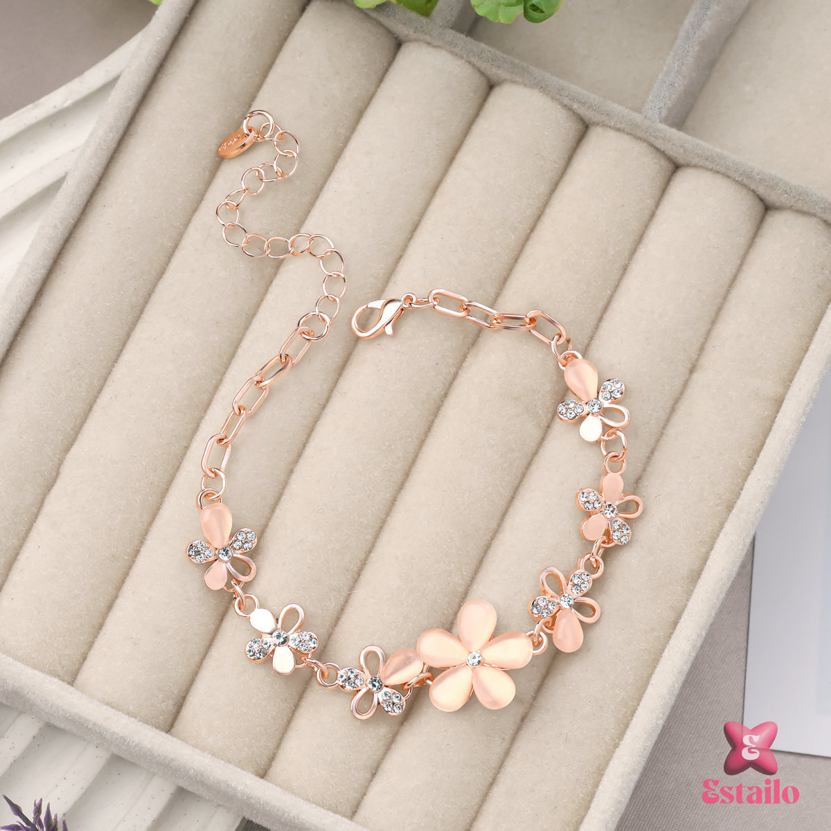 Blossom Muse Charm Bracelet