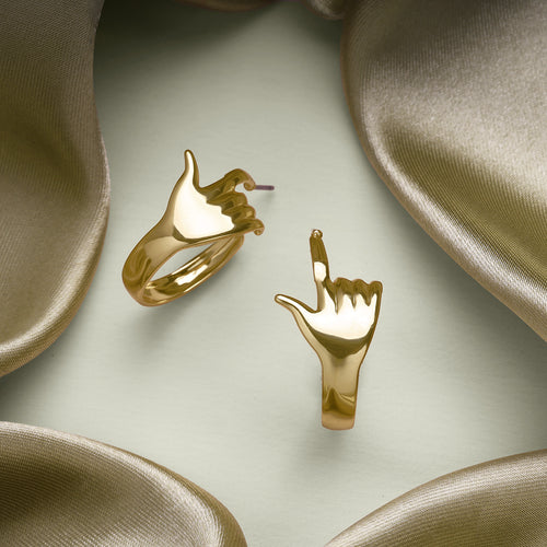 Handy Dandy Hoops Earrings