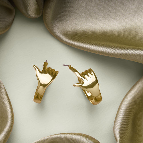 Handy Dandy Hoops Earrings