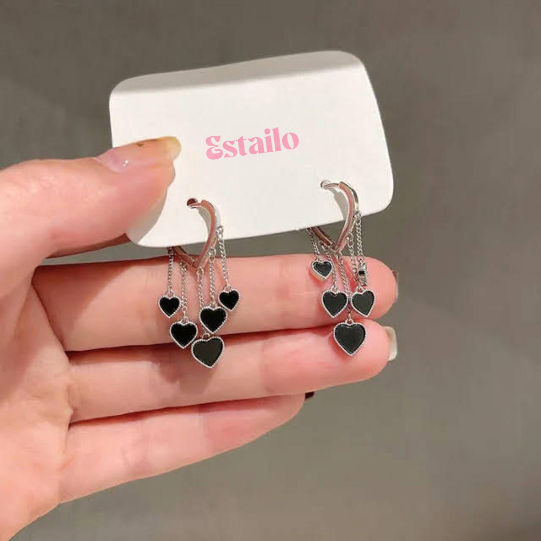 Give It A Shot Chain Earrings