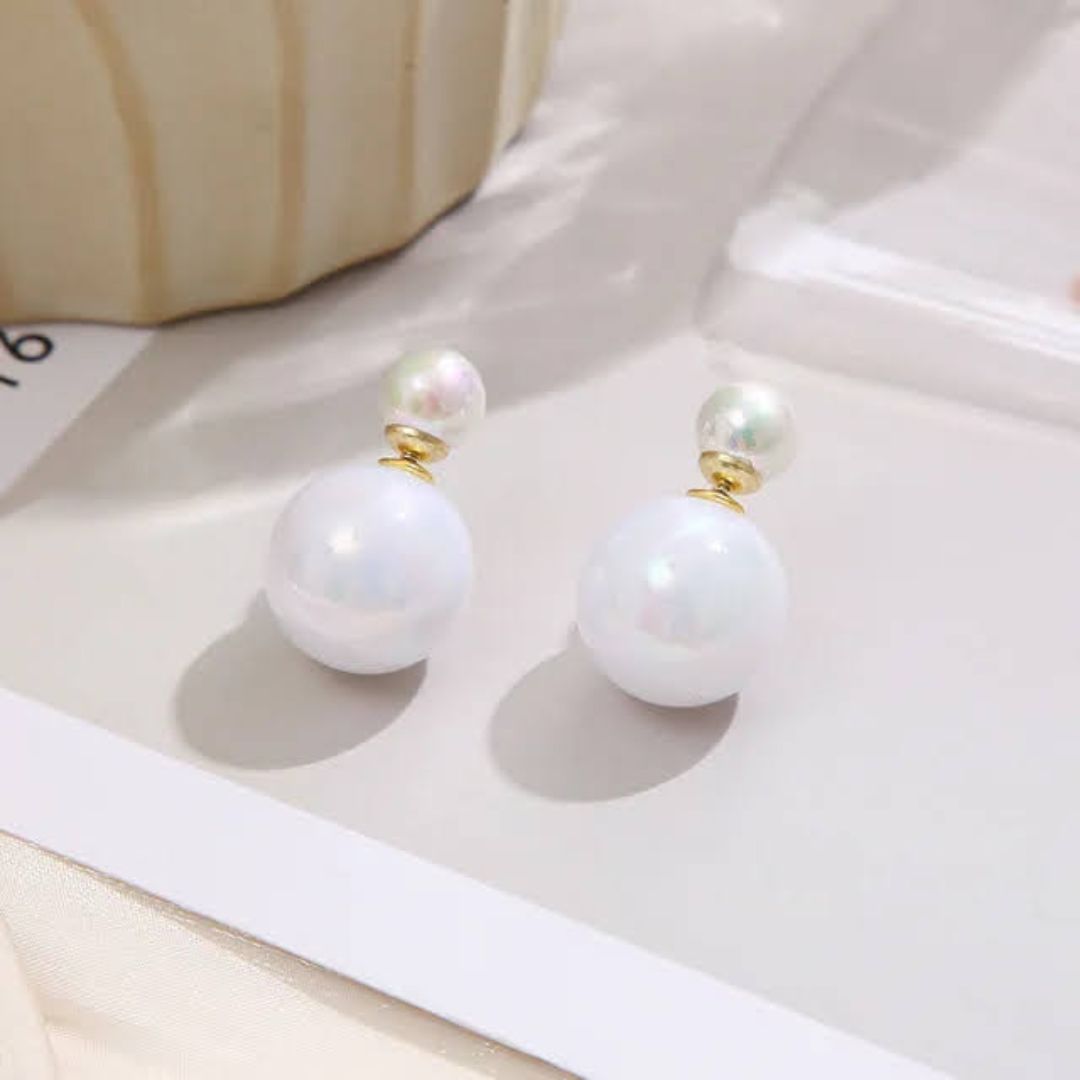 Perky Pearl Drop Earrings