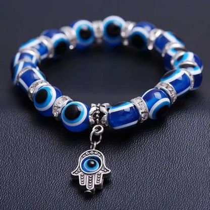 Work Like A Charm Evil Eye Bracelet