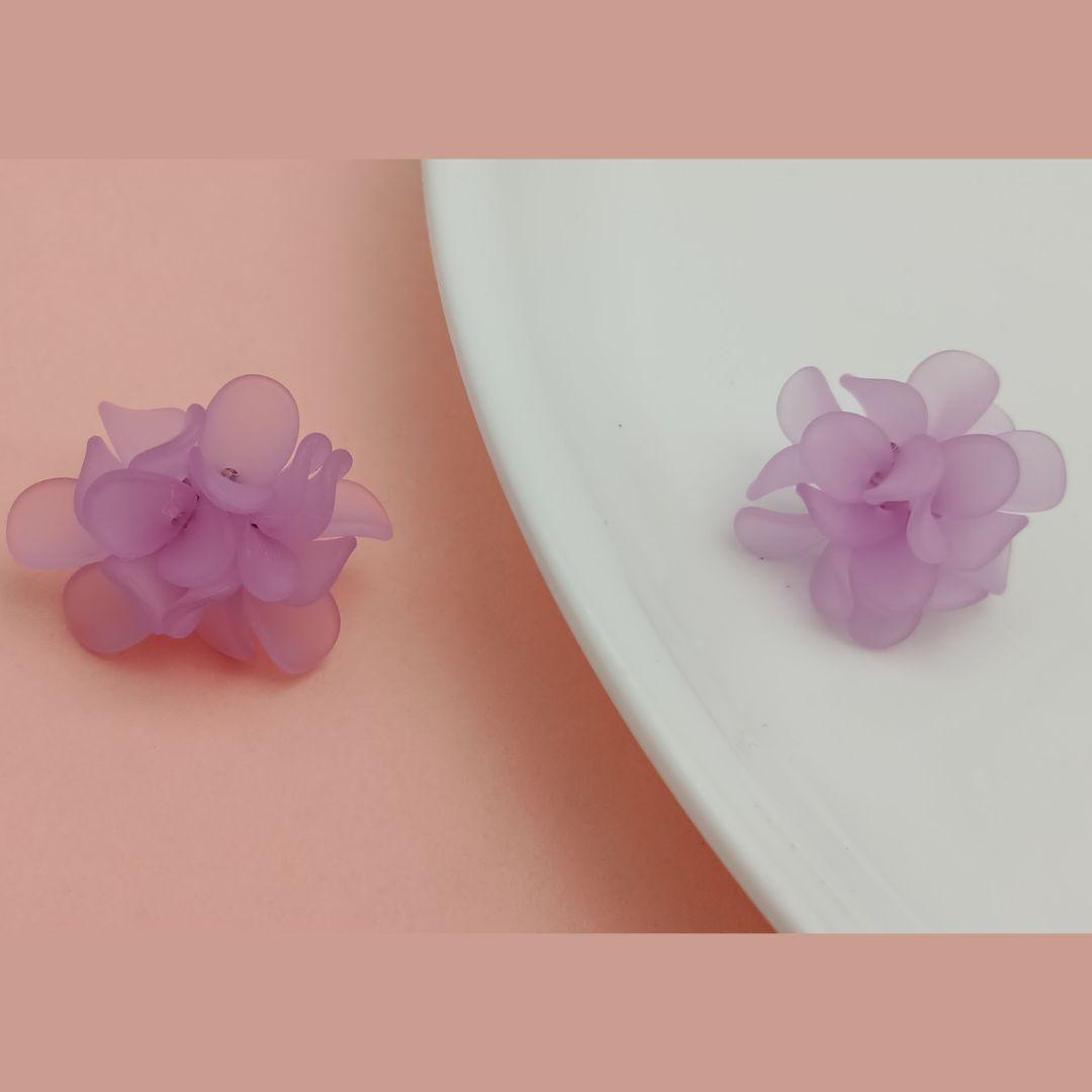 Velvet Rose Earring