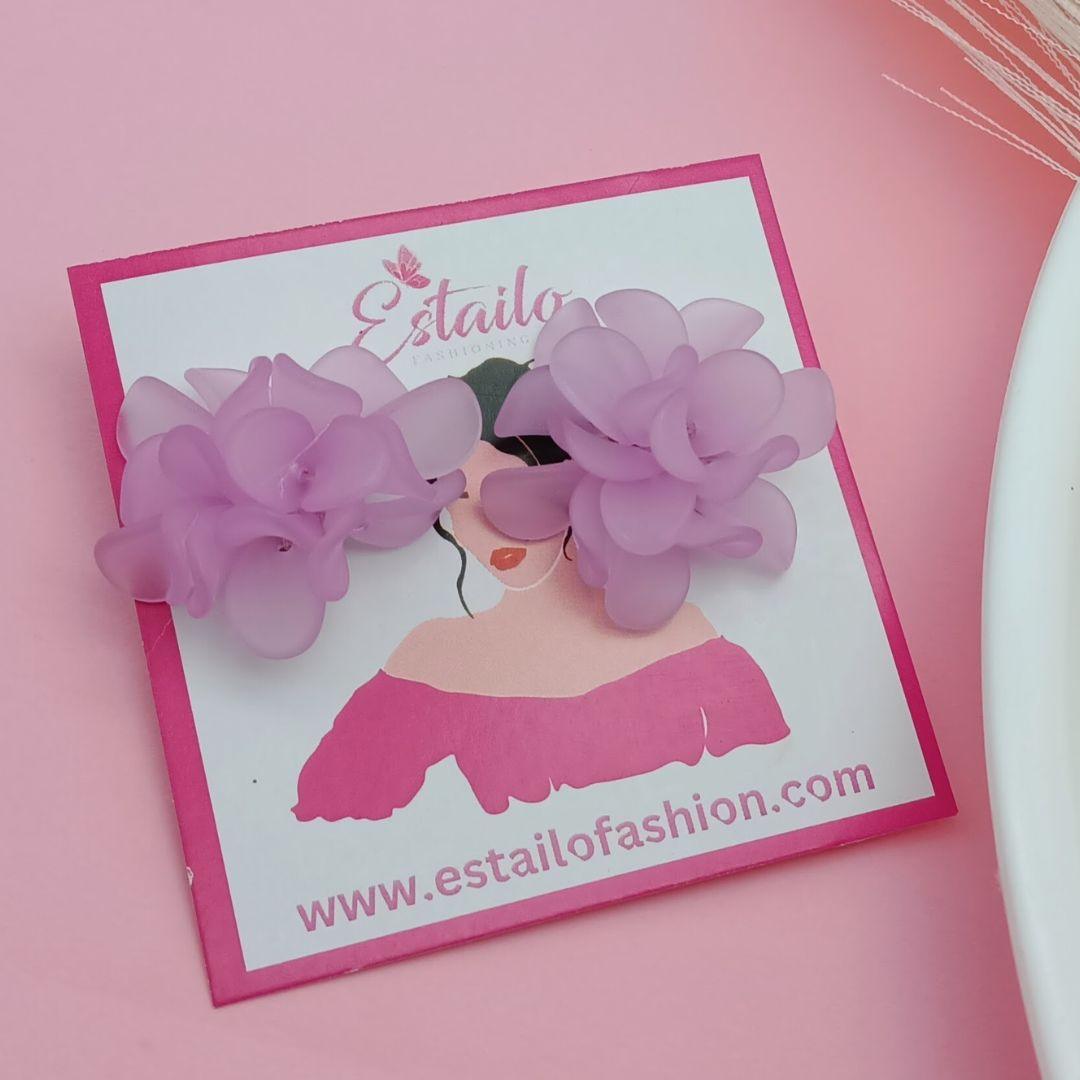 Velvet Rose Earring