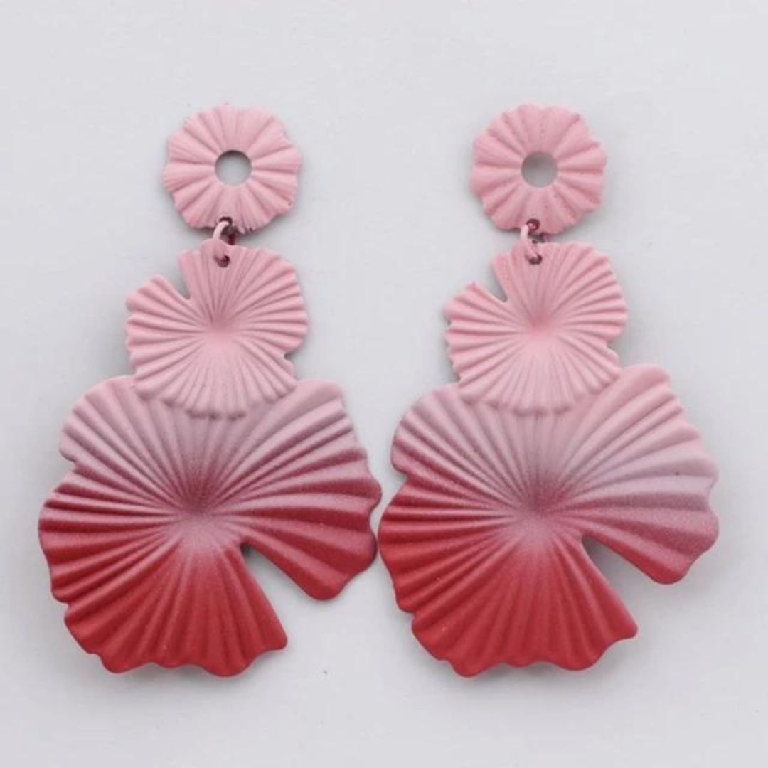 Come Out Of Shell Statement Earrings