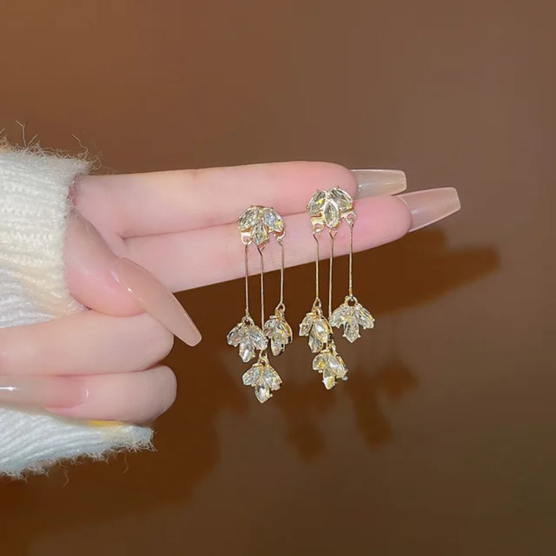 Cozy Crystal Earrings