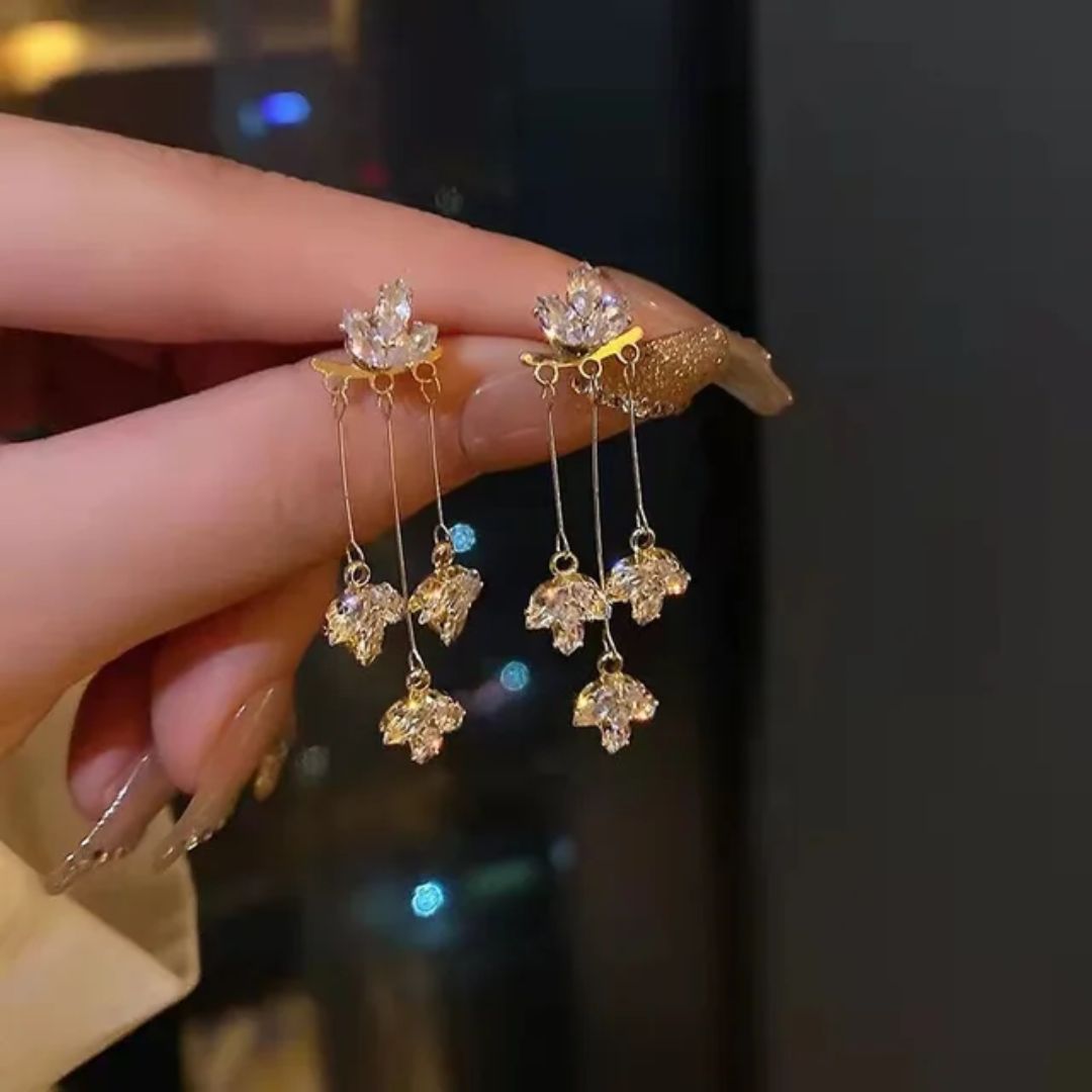 Cozy Crystal Earrings