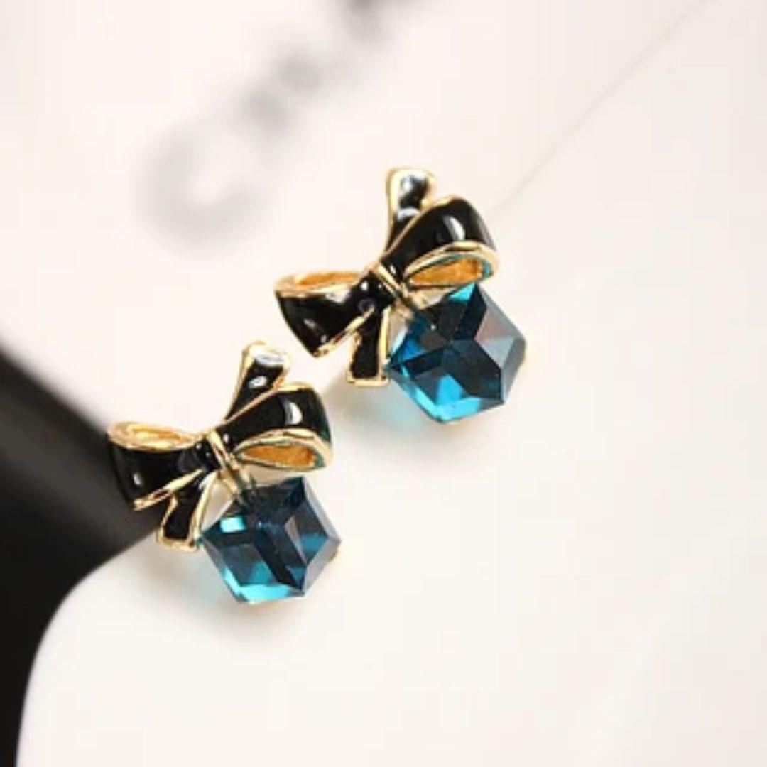 Bling Blogger Bow Earring